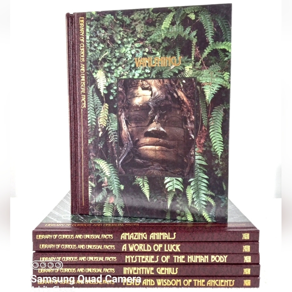 Time Life Library of Curious and Unusual Facts Hardcover Time Life Book lot of 6